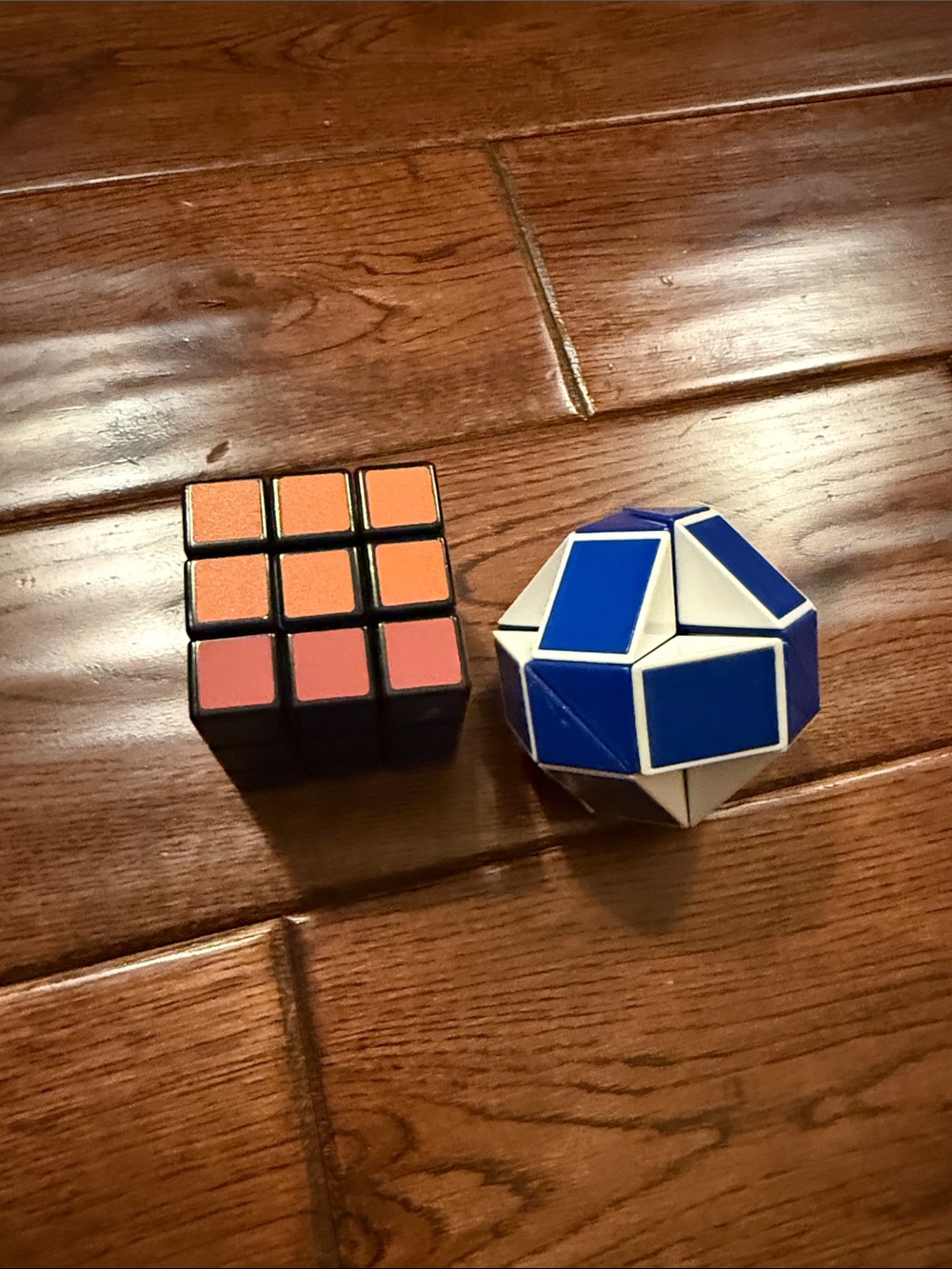 Two magic cubes